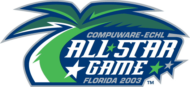 ECHL All-Star Game 2003 primary logo iron on transfers for T-shirts